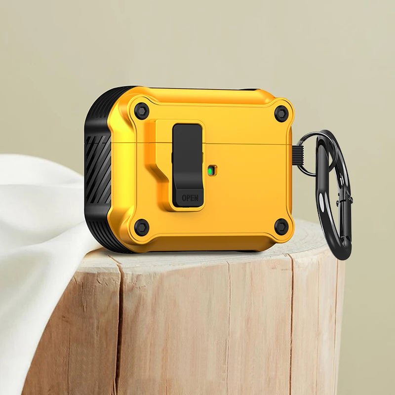 Capa Protetora Com Trava de Segurança Para AirPods - Protect