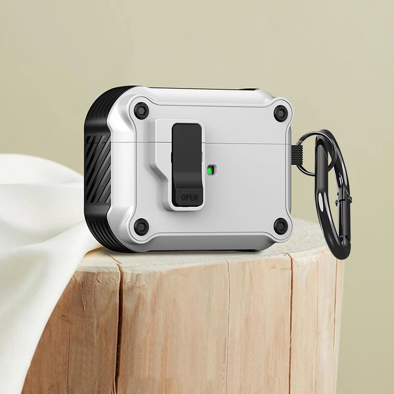 Capa Protetora Com Trava de Segurança Para AirPods - Protect