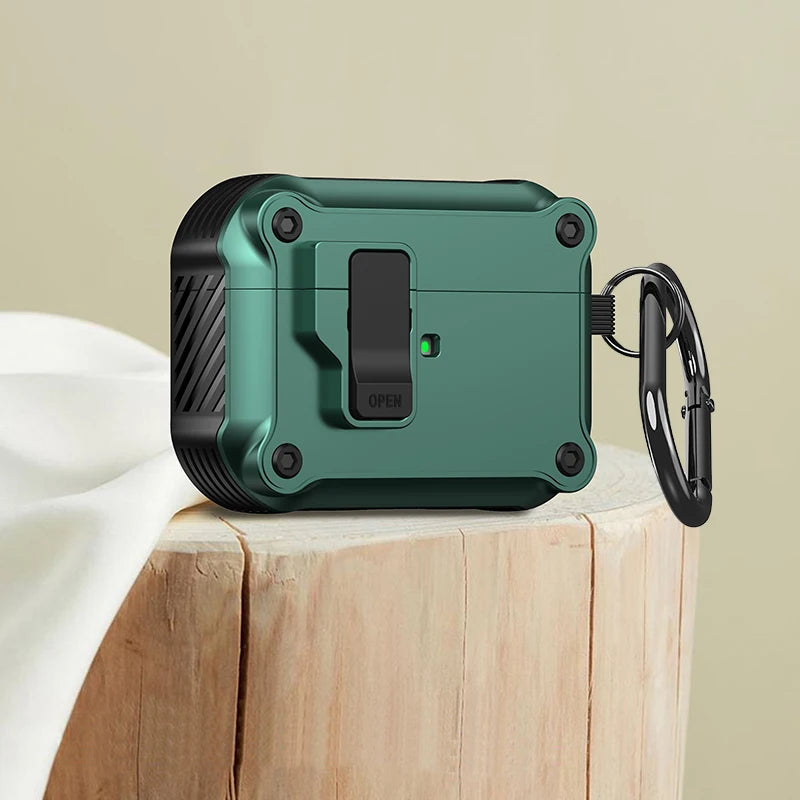 Capa Protetora Com Trava de Segurança Para AirPods - Protect