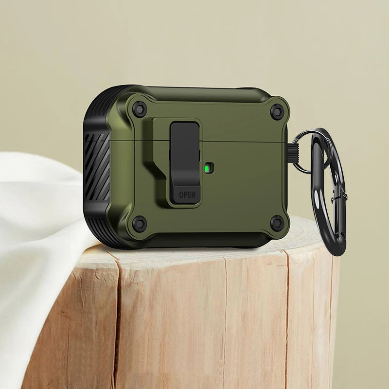 Capa Protetora Com Trava de Segurança Para AirPods - Protect