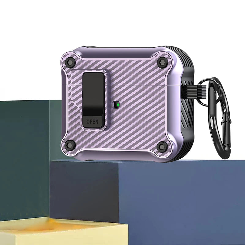 Capa Protetora Com Trava de Segurança Para AirPods - Protect