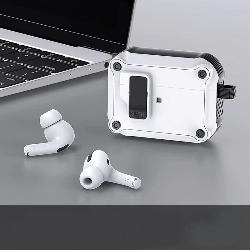 Capa Protetora Com Trava de Segurança Para AirPods - Protect