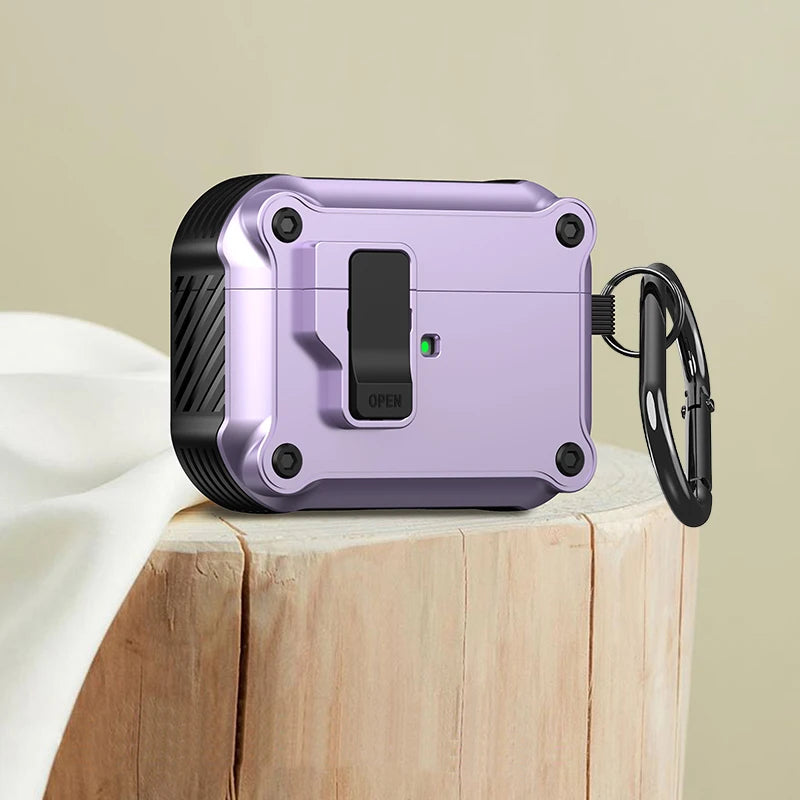 Capa Protetora Com Trava de Segurança Para AirPods - Protect