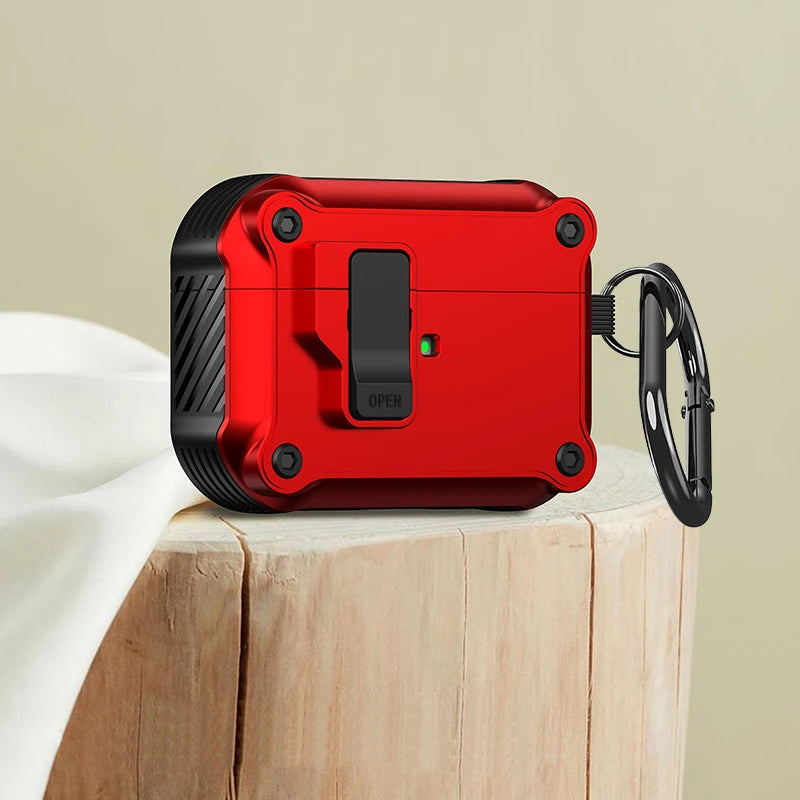 Capa Protetora Com Trava de Segurança Para AirPods - Protect